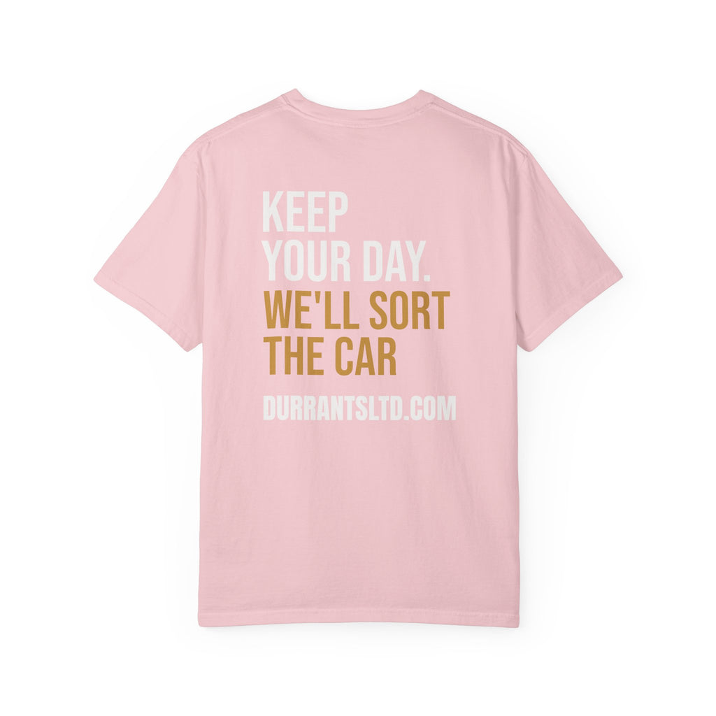 Skinky Approved T-Shirt – Keep Your Day, We’ll Sort the Car