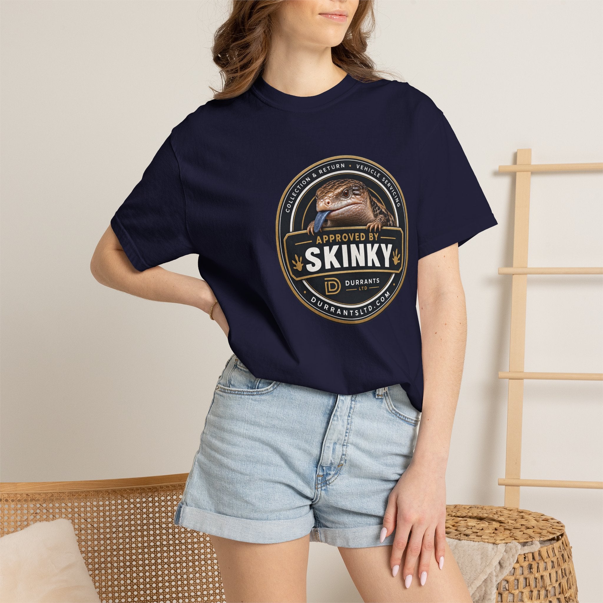Skinky Approved T-Shirt – Keep Your Day, We’ll Sort the Car