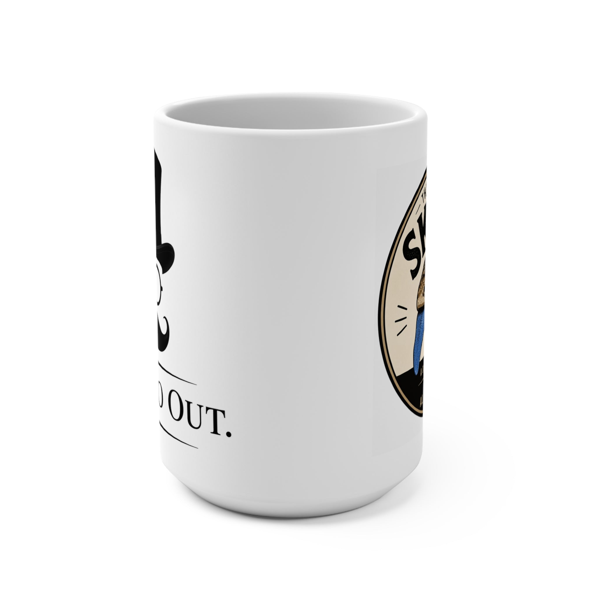 The Adventures of Skinky 15oz Mug | Quattro Out | Funny Reptile Mug