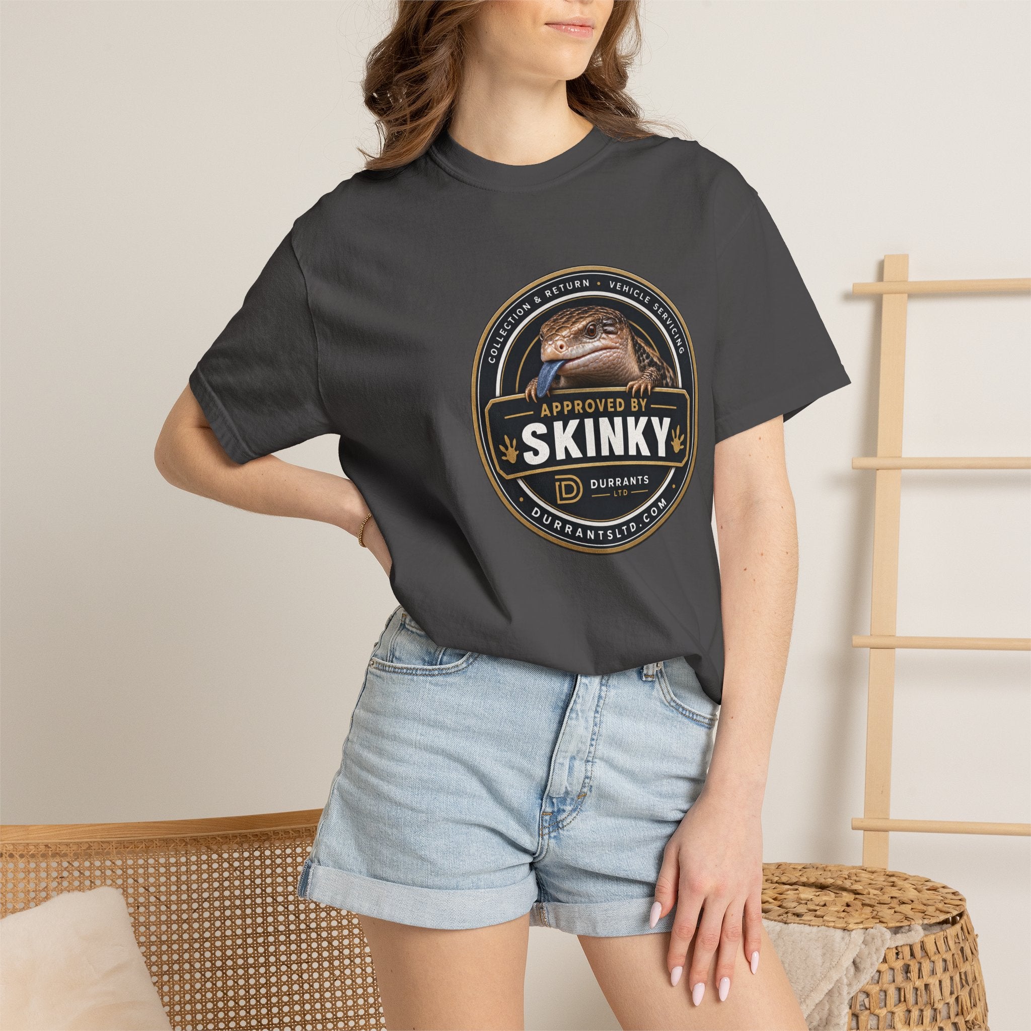 Skinky Approved T-Shirt – Keep Your Day, We’ll Sort the Car